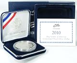2010 Proof Boy Scouts Centennial Commemorative Silver Dollar w/Box