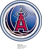 Los Angeles Angels Plasma Neon Clock