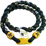 Phiten Tornado Mlb X30 Necklaces - Oakland Athletics
