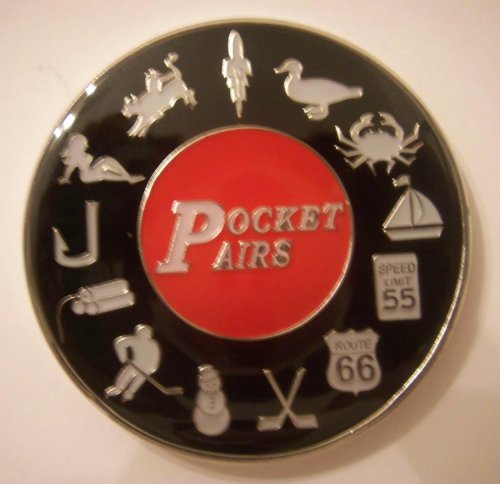 Pocket Pairs - Pocket Aces Unique Heavy Poker Weight