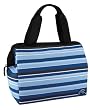 Thermos Raya 9 Can Duffle Lunch Cooler, Blue Stripes