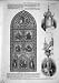1851 Stained Glass Window Lectern Monument Cotterell