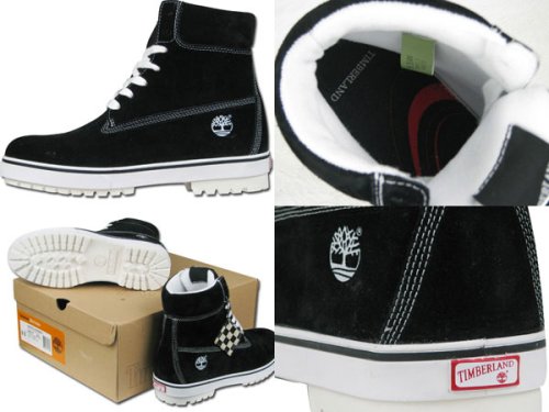 Timberland　ティンバーランド　6インチブーツ RESPECT リスペクト 58517　スニーカーブーツ メンズ　ブラックスエード