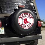 Boston Red Sox Black Tire Cover