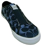 Coach Signature Bev Poppy Navy Loafer Tennis Shoes