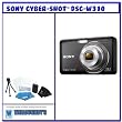Sony DSC-W310 12.1MP Digital Camera with 4x Wide Angle Zoom with Digital Steady Shot Image Stabilization and 2.7 inch LCD (Black) + Standard Bonus Pack # 3