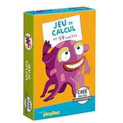 Jeu de cartes monstres - le calcul