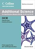 Collins New GCSE Science - Additional Science Student Book: OCR 21st Century Science