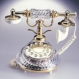 24% CRYSTAL SWIRL TELEPHONE