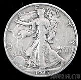 1945 SILVER WALKING LIBERTY HALF DOLLAR
