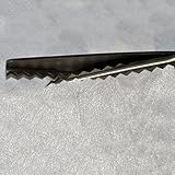 WHATWEARS Fabric Decorative Edge Pinking Shears Scissors Large Scallop Cut 3 5 7mm