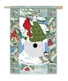Winter Birds Garden Flag