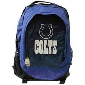 Indianapolis Colts - Logo Embroidered Cordura Nylon Fabric Backpack