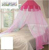 Princess Edged Ruffle Princess RED Canopy By Sid
