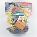 Toy Pirate Ship Playset with 2 inch 1/35th 52mm Pirate Army Men, Cannon, and Treasure Chest!