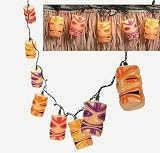 Tiki Head Light String Set - Luau Party Patio Lights