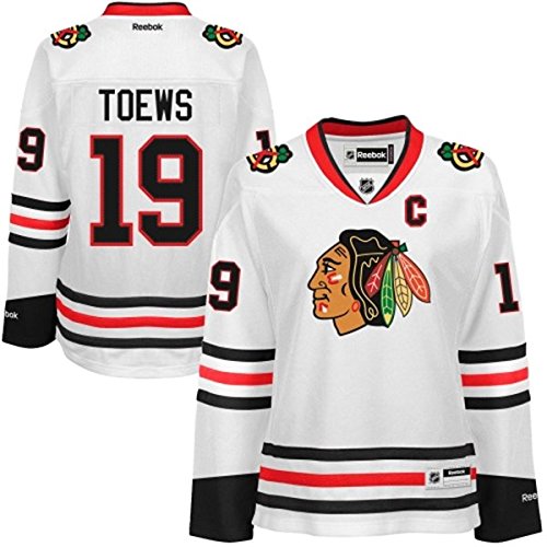 Chicago Blackhawks Jonathan Toews #19 White Premier Stitched Jersey