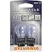 Sylvania 3057 ST SilverStar High Performance Halogen Miniature Lamp, (Pack of 2)