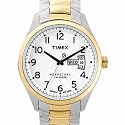 Timex Men's T Series Perpetual Calendar Two-Tone Stainless Steel Bracelet Watch #T2M458