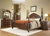 Home Elegance 1390LP-1 5 PCS 5 PCS (Q. PANEL BED, 2 NS, 1 DR, 1 MR)