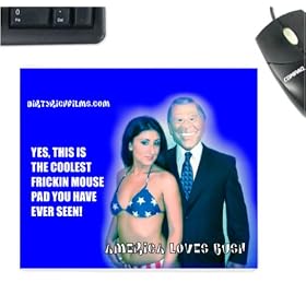 America Loves Bush Mouse Pad