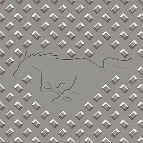On The Edge Custom Floor Designer Grid - 5-Pk. Ford Pony Alloy, Model# 701309 by On The Edge