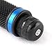 2x Black Anti Vibration Anodized CNC Aluminum Billet 7/8