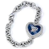 Oklahoma City Thunder Womens Heart Watch
