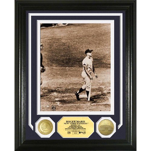 New York Yankees Roger Maris 61st Home Run Commerative Photomint