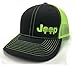 Jeep Logo With Punisher Skull Symbol Left Panel Embroidered Mesh/Twill Cap
