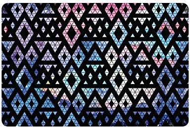 Custom Galaxy Triangles And Geometric Doormat Entrance Mat Floor Mat Rug Mats Rubber Non Slip 23.6"(L) x 15.7"(W)