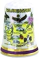 Washington State Map Pearl Souvenir Collectible Thimble agc