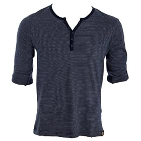 Soul Cal Roll Up Stripe Sweat - Dark blue - Mens
