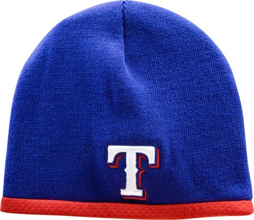 New Era Texas Rangers AC Knit Cap (Royal)