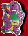 Wilton Barney Purple Dinosaur Full-body Waving Cake Pan Disney (2105-6713, 1993) Retired