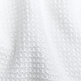 DII Waffle Microfiber Dishtowel, White Set of 2
