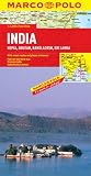 India, Nepal, Bhutan, Bangladesh, Sri Lanka Marco Polo Map (Marco Polo Maps)