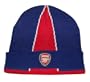 Arsenal Football the Gunners Premier League Beanie - Cuff Reversible