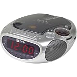 CD Alarm Clock Radio with AM/FM Tuner