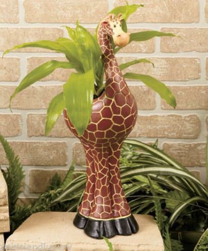Safari Animal Planter - Giraffe
