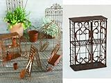 Rustic Tin シェルフ　ガーデンマスコット　TJA732