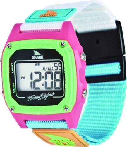 Freestyle women's FS84861 Shark Clip Classic Retro Television Screen Case Digital Watch Picture