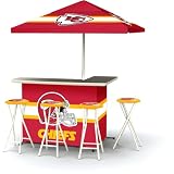 Best of Times Kansas City Chiefs Deluxe Package Bar