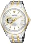 Pulsar Men's PS2004 21 Jewel Mechanical Self-Winding Battery-Free Automatic Two-Tone Bracelet Two-Tone Case Silver-Tone Dial Watch