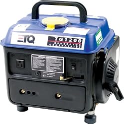 ETQ TG1200 1,200 Watt 2 HP 2-Cycle Gas Powered Portable Generator