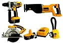 DEWALT DCK450X 18-Volt XRP Cordless 4-Tool Combo Kit