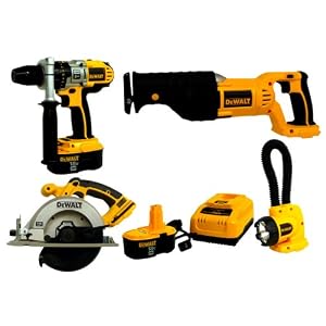Buy DEWALT DCK450X 18-Volt XRP Cordless 4-Tool Combo Kit by DeWALT