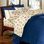 Christmas Snowflakes Flannel - 4pc Bed Sheet Set - Full Size Bedding