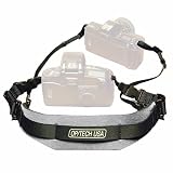 OP/TECH USA 6511011 Reporter Strap- Neoprene Strap Carries 2 Cameras or Binocular/Camera (Steel)