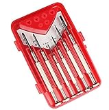 [Present-web] 【 6本セット 】 精密 ドライバーセット クロムバナジウム合金 高耐久 プラス マイナス スクリュードライバー